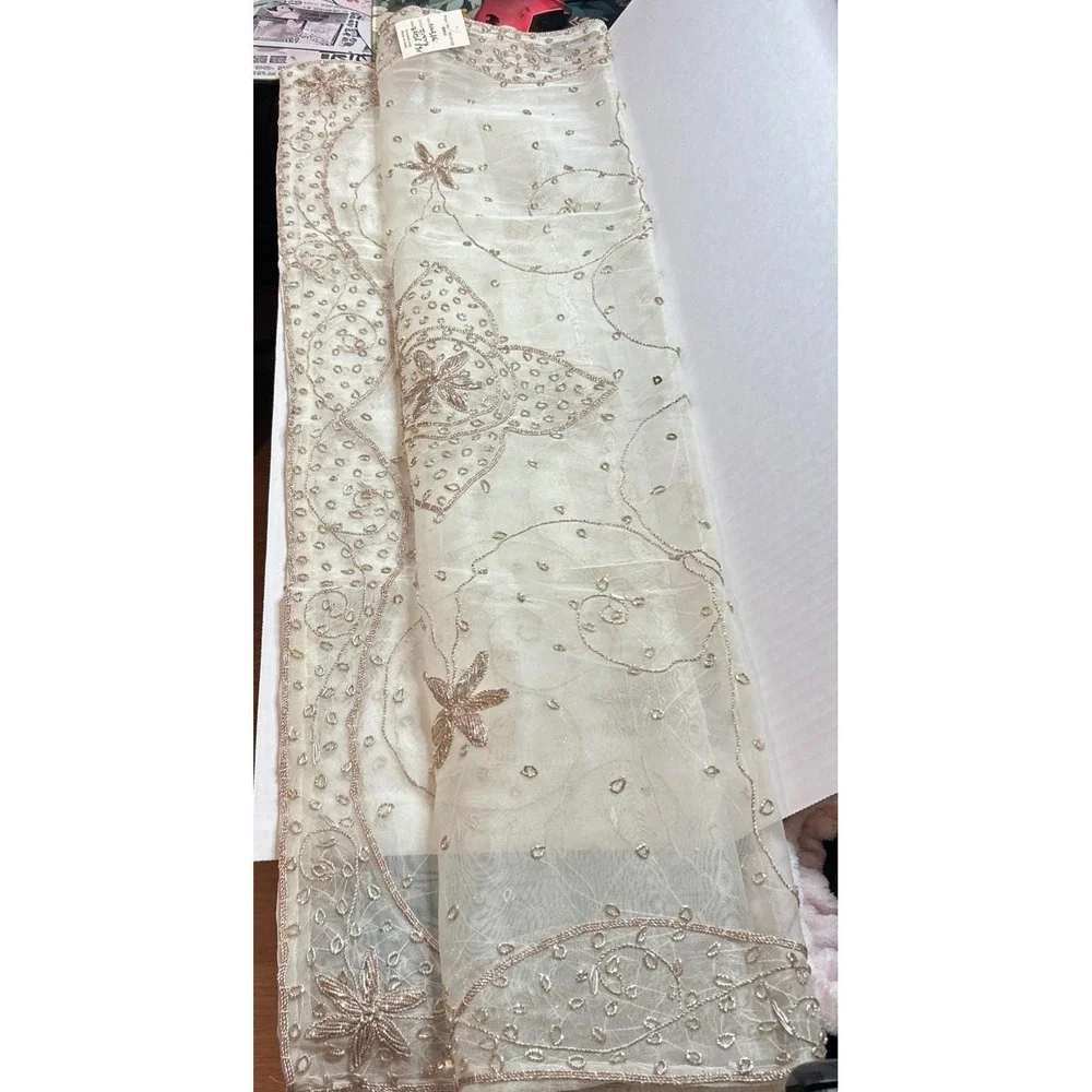 Handmade‎ Lace Table Cover 36x36in